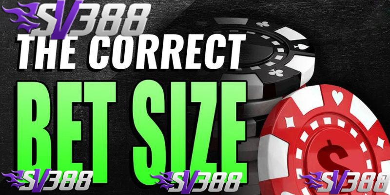 Chọn Bet Size Poker - Quy Tắc Chọn Kích Thước Cược Poker Chuẩn 1